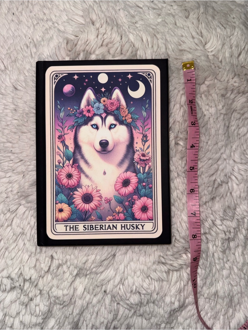 Siberian Husky Lined Blank Journal Notebook